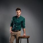 Slim Fit Printed Casual Shirt