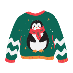 Kids Snowman Winter Sweater