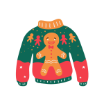 Kids Snowman Winter Sweater